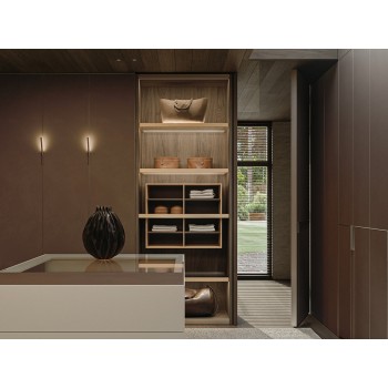 Parallel Walk-in Closets
