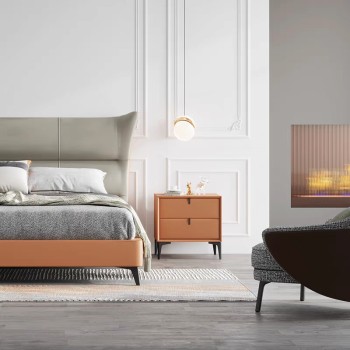Poltrona Frau Elegance Top Grain Cow Leather Bed