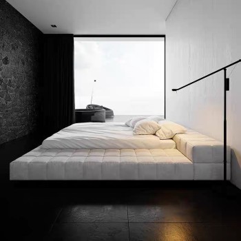 Bonado Elegance Meets Comfort with Our Fabric Tatami Bed