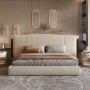 Flou Indulge in the of Our Nubuck Fabric Bed