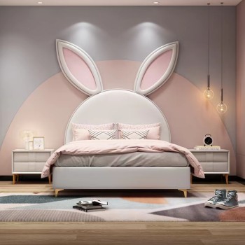 Cincu Fabric Kids Bed