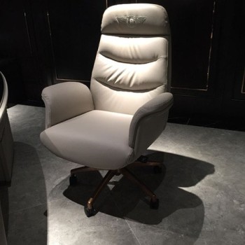 Bentley Desk Crafted from Solid Wood with Imitation