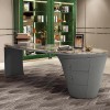 Visionnaire Desk with Natural Marble Top