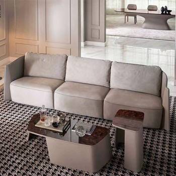 Bentley Coffee Table Set Combining Solid Wood Piano (XF-10745)