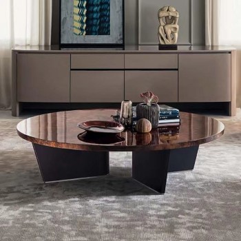 Bentley Coffee Table Set Crafted from Solid Wood Piano