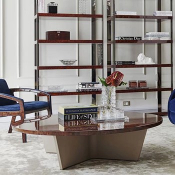 Bentley Coffee Table Set Crafted from Solid Wood Piano