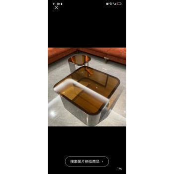 FENDI Glass Coffee Table (XF-10832)