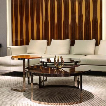 FENDI Glass Coffee Table (XF-10864)