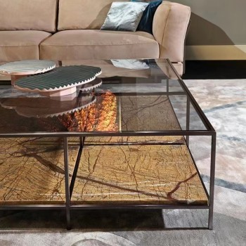 Visionnaire Glass Coffee Table