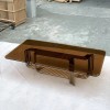 Visionnaire Long Coffee Table Tempered Glass Top