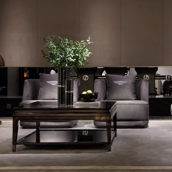 TURRI Solid Wood Coffee Table