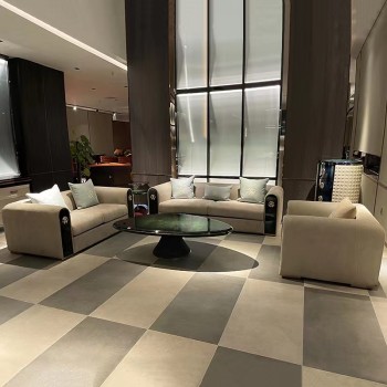 LONGHI Marvel: Irregular Coffee Table with Marble Top