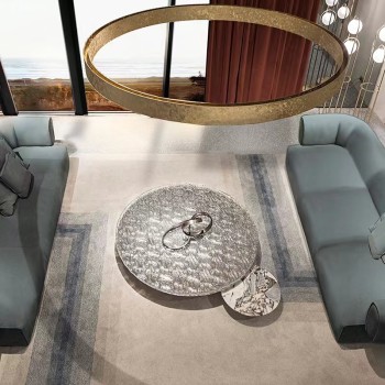Ceccotti Collezioni Natural Marble Coffee Table Set
