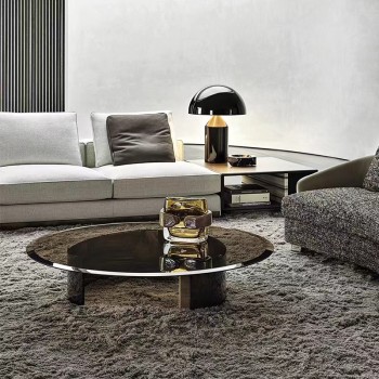 Minotti Glass Coffee Table (XF-11412)