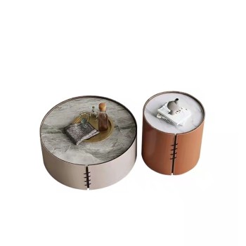 Vitra Brand Round Coffee Table Sintered Stone Surface