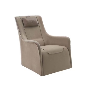 BENTLEY Top Grain Cow Leather Leisure Chair (XF-1891)