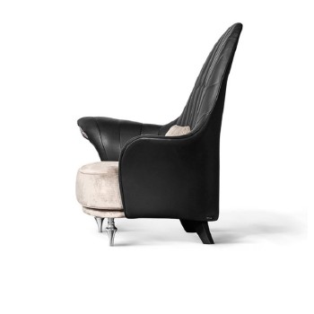 Visionnaire Leisure Chair Leather Fabric (XF-2041)