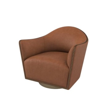 LONGHI Nubuck Fabric Leisure Chair