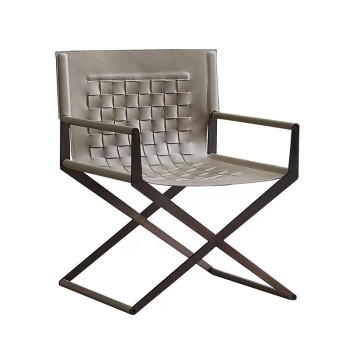 Molteni&C Stainless Steel Bycast Leisure Chair