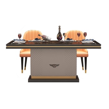 Bentley Metal Rectangle Dining Table
