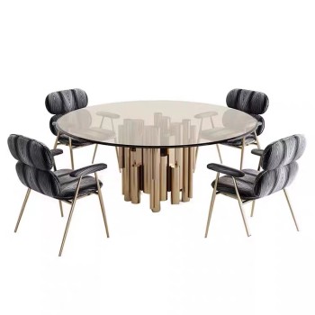 Roberto Cavalli Dining Table & Chairs
