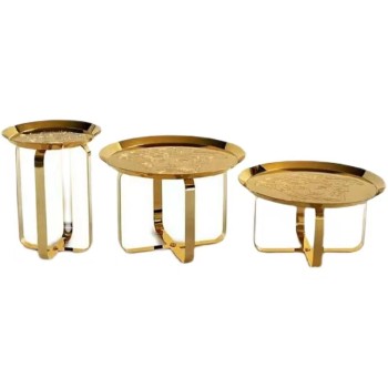 Versace Tall Round Coffee Table