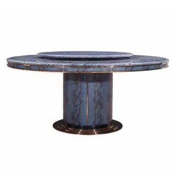 Giorgio Armani Marble Dining Table (XF-3473)