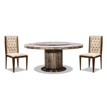 Giorgio Armani Marble Dining Table (XF-3473)