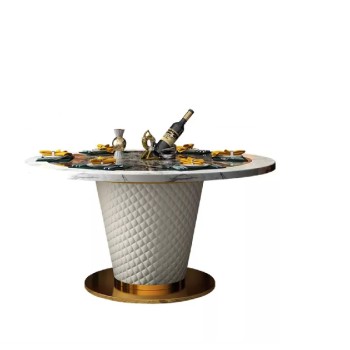Giorgio Armani Marble Dining Table (XF-3619)