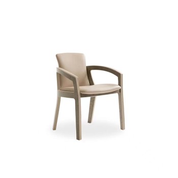 Bentley Fabric Solid Wood Dining Chair
