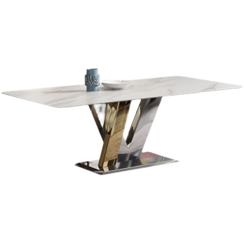 Rimadesio Rectangle Dining Table Marble