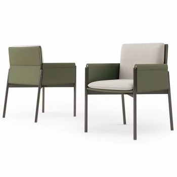TURRI Armchair Stainless Steel Metal