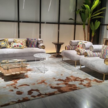 Versace Medusa Four Seat Sofa