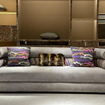Versace Medusa Four Seat Sofa