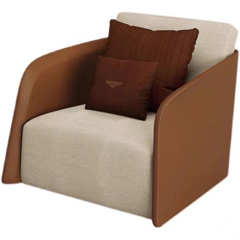 Bentley Micro Fiber & Fabric Living Room Sofa