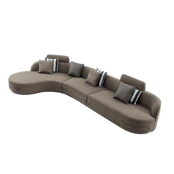 FENDI Fabric Curved Sofa