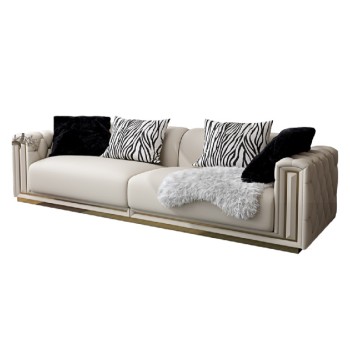 FENDI Artificial Leather Sofa with High
