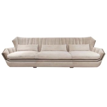 Visionnaire Nubuck Fabric Armchair