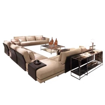 Visionnaire Sofa Set Nubuck Fabric