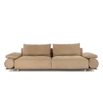 Visionnaire Living Room Sofa Nubuck Fabric