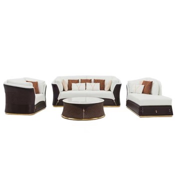 TURRI Nubuck Fabric Design Living Room Sofa High