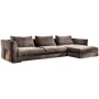 Cantori Nubuck Fabric Sofa