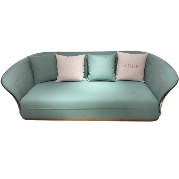 Giorgio Armani Top Grain Leather Sofa (XF-6130)