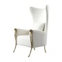 Boca Do Lobo Aluminum & Fabric Leisure Chair