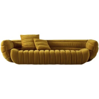 Baxter Nubuck Fabric Sofa