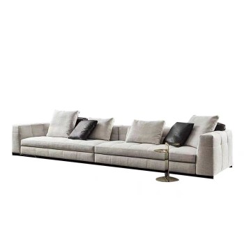 Minotti Living Room Sofa Top Grain Leather
