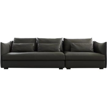 Chanel Top Grain Cow Leather Corner Sofa