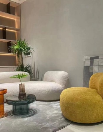 Tateyama High Quality Luxury Fabric Bean Sofa Made in China Perfect for Relaxation and Cozy Gatherings