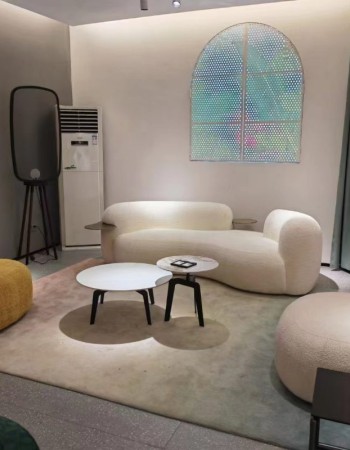 Tateyama High Quality Luxury Fabric Bean Sofa Made in China Perfect for Relaxation and Cozy Gatherings