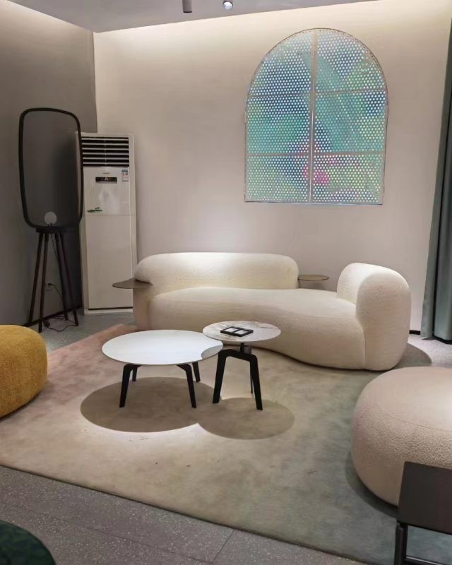 Tateyama High Quality Luxury Fabric Bean Sofa Made in China Perfect for Relaxation and Cozy Gatherings